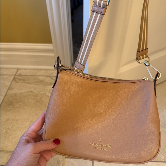 Kate Spade Beige Leather Clutch - Picture 3 of 4